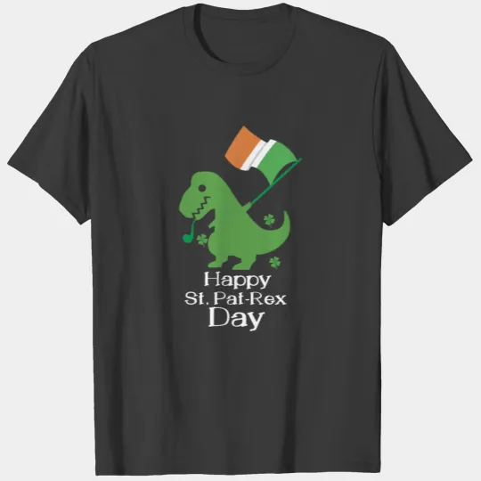 T-Rex Dinosaur | St Patricks Day Dino Ireland Trex T-shirt