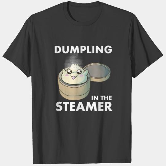 Dumpling in the Steamer, Cute Kawaii Dumpling T-shirt