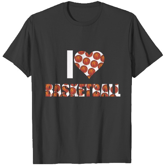 I love basketball T-shirt