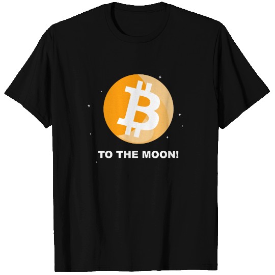 Bitcoin Crypto - To The Moon BTC Blockchain Gift T-shirt