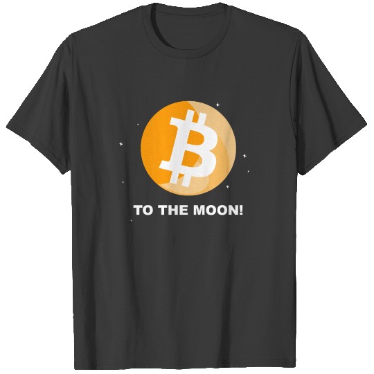 Bitcoin Crypto - To The Moon BTC Blockchain Gift T-shirt