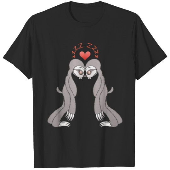 Discover Couple of sweet sloths living a sleepy love T-shirt