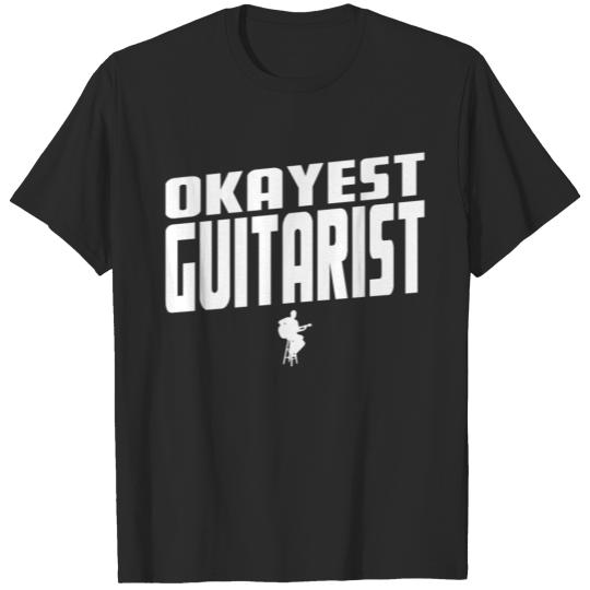 Discover Okayest Guitarist T-shirt