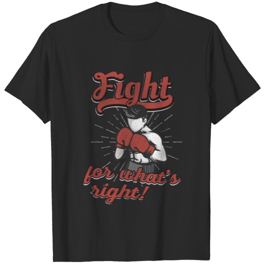Discover Boxer Slogan Boxing T-shirt