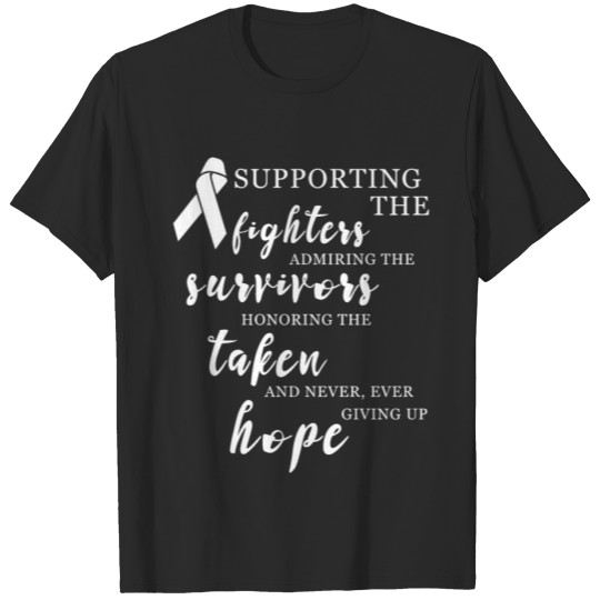 Discover Support Cancer Patients Awareness Month Gift Survi T-shirt