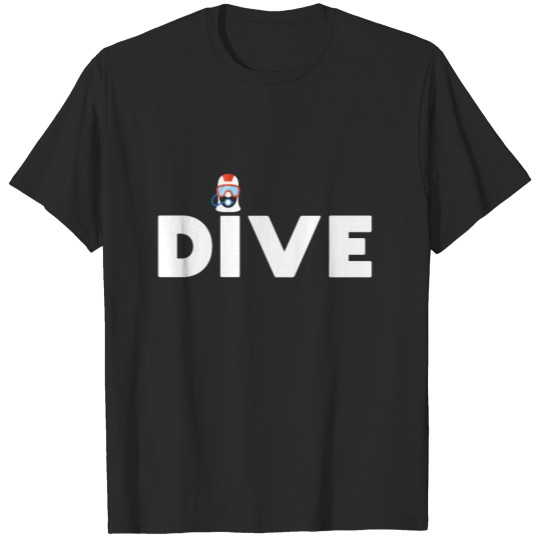 Discover Cool Dive Simple Style Diver Diving gift T-shirt
