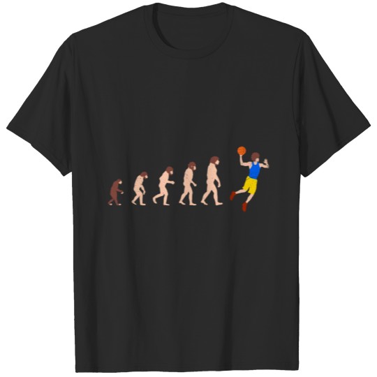 Discover Evolution Basketball Player Funny Gift Idea T-shirt
