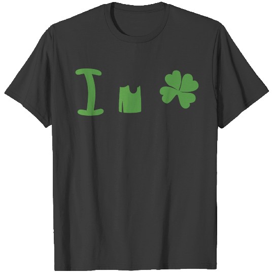 I Love Beer St Patricks Day Funny Patrick T-shirt