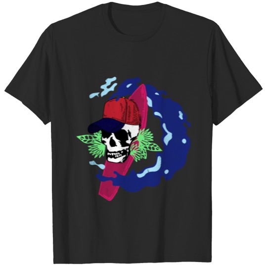Discover Max Skull Surf Camp T-shirt