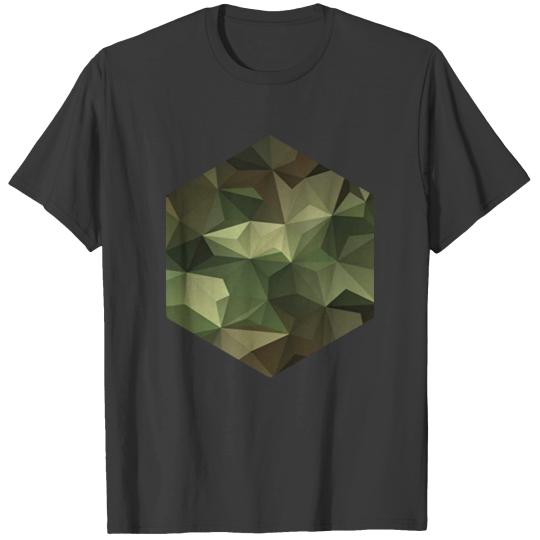 Trend honeycomb camouflage T-shirt