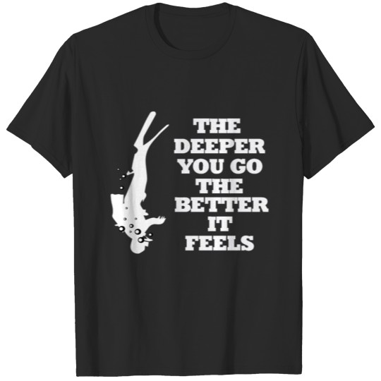 Discover Technical Diving funny saying deep diving T-shirt