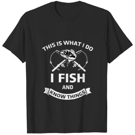 Discover Fishing Angling Angler Fisher Knowledge Gift T-shirt