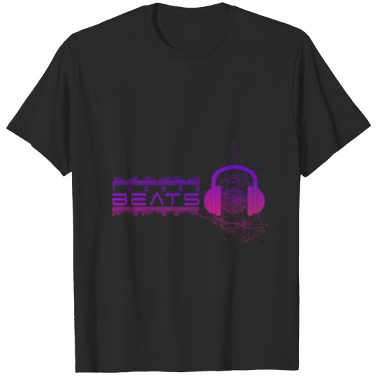 Discover Techno Beats Electro House Deejay Electronics T-shirt