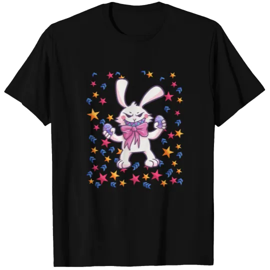 Easter Bunny Easter Egg Star Gift T-shirt