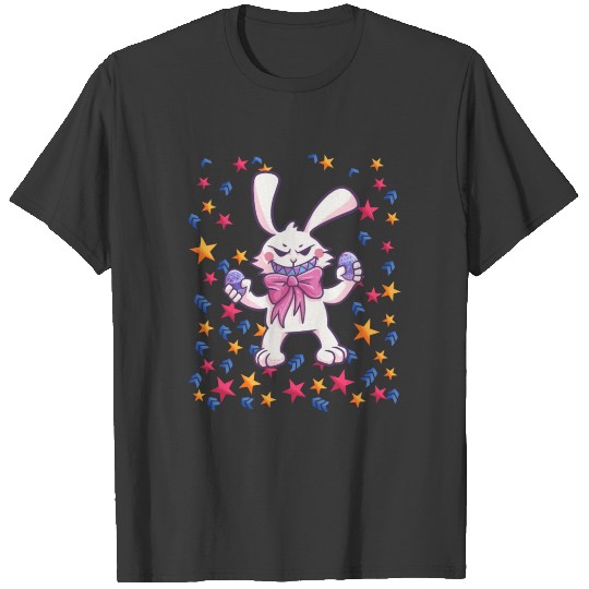Easter Bunny Easter Egg Star Gift T-shirt