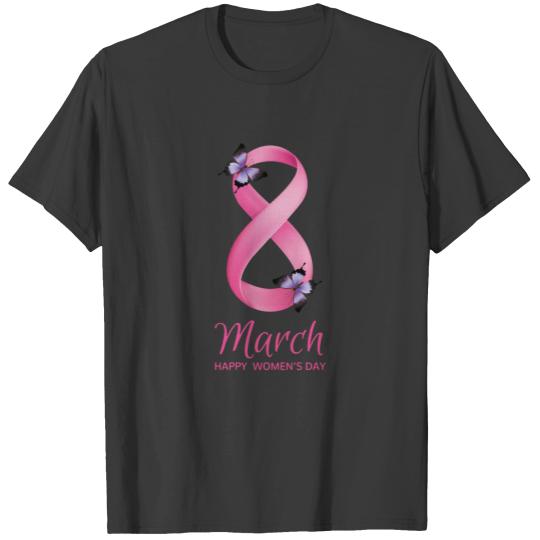 International Women's Day 2020 Happy 8 March Girl T-shirt