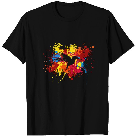 Hummingbird Gift Silhouette T-shirt
