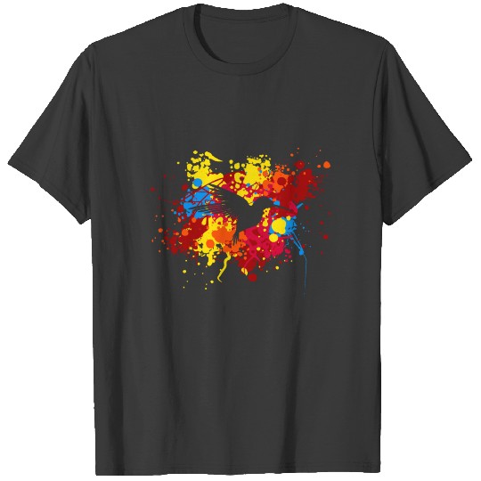 Hummingbird Gift Silhouette T-shirt