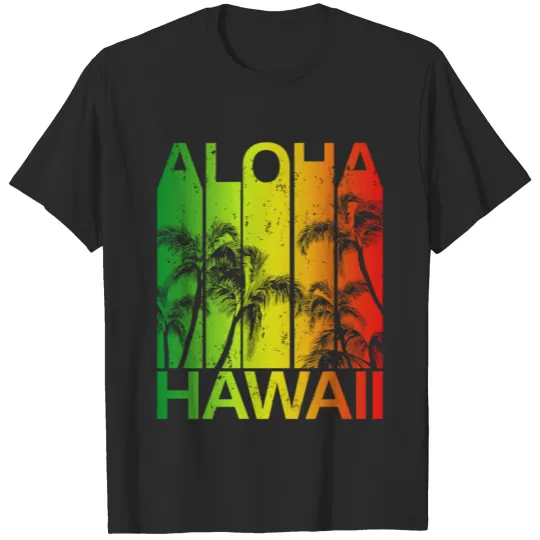 Discover Aloha Hawaii Hawaiian Islands Beach T-shirt