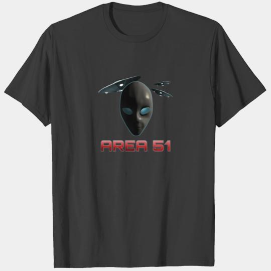Area 51 Alien And UFO T-shirt