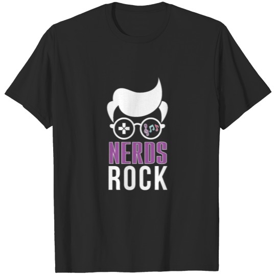 Discover Nerds Rock T-shirt