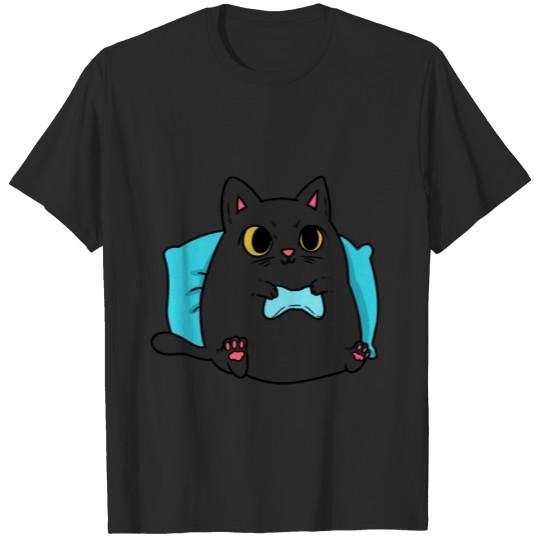 Discover Gaming Black Cat T-shirt