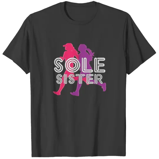 Womens Running Buddy product Sole Sister Tank Top T-shirt