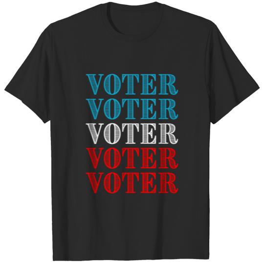 Discover Voter 2020 Election Vote Voting Election White T-shirt