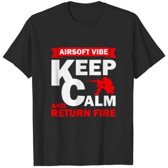 Discover Airsoft Gun Sports Gift I Combat Airsoft Player T-shirt