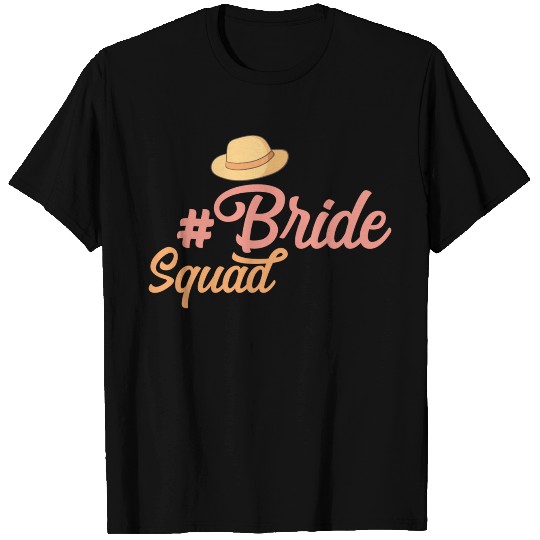 bride squad T-shirt