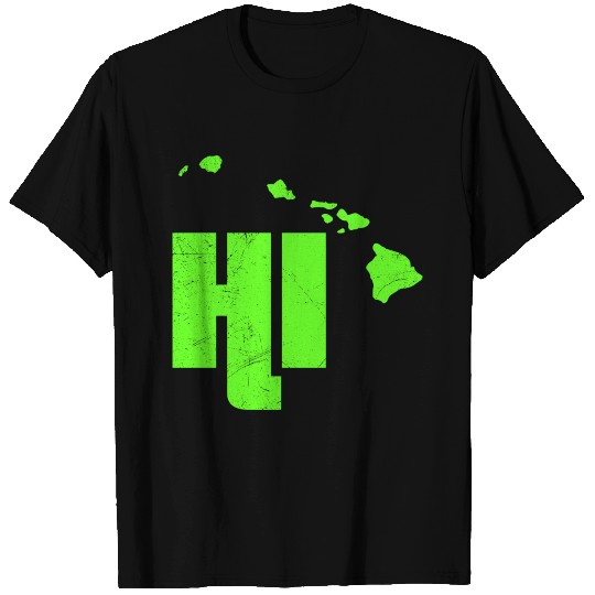Hawaii Hi BeachVacation Funny Gift Idea T-shirt