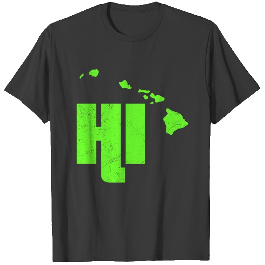Hawaii Hi BeachVacation Funny Gift Idea T-shirt