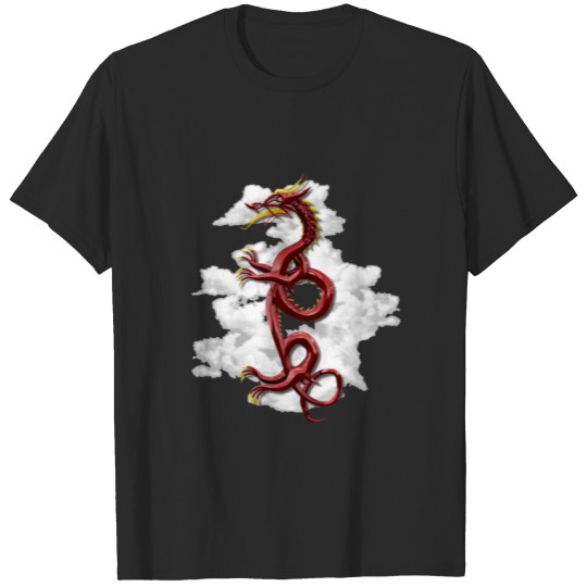 Red Chinese Dragon T-shirt