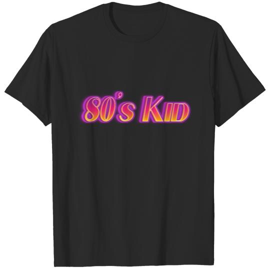 Discover 80s Kid born in the Eighties retro Gift T-shirt