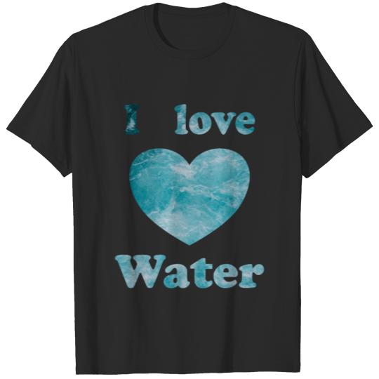 Discover I love Water T-shirt