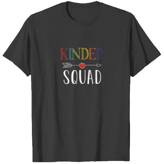 End of Year Teacher Gift Kind Squad Kindergarten T-shirt