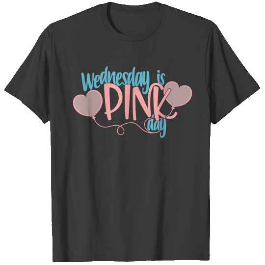 Pink Day Wednesday T-shirt