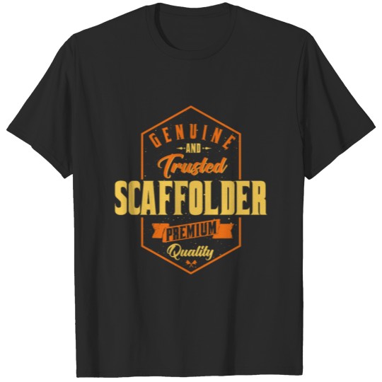 Discover Genuine and trusted Scaffolder T-shirt
