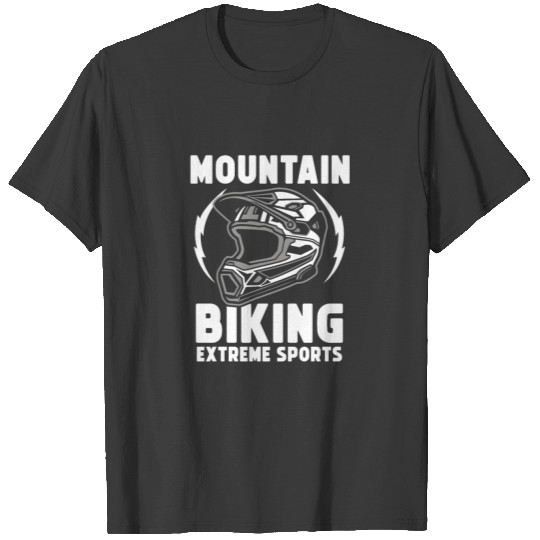 Cool Mountain Biking Extreme Sports Downhill T-shirt