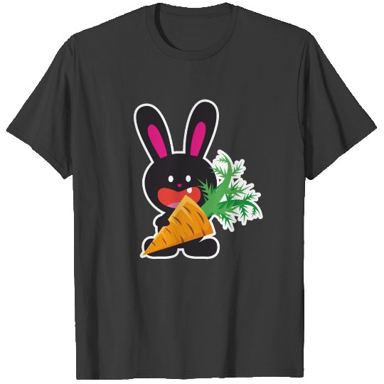 One Tooth Rabbit And Carrot T-shirt