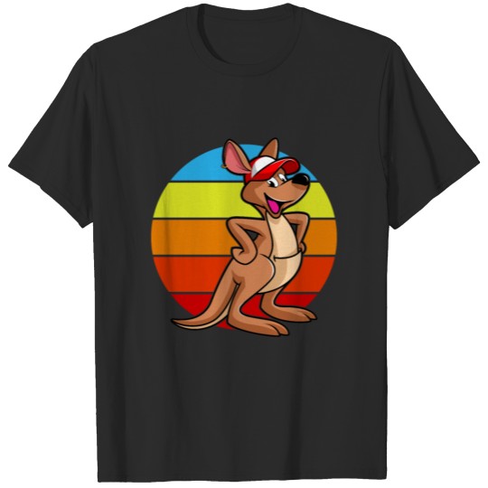 Happy Kangoroo Australian Humor Child Kids T-shirt
