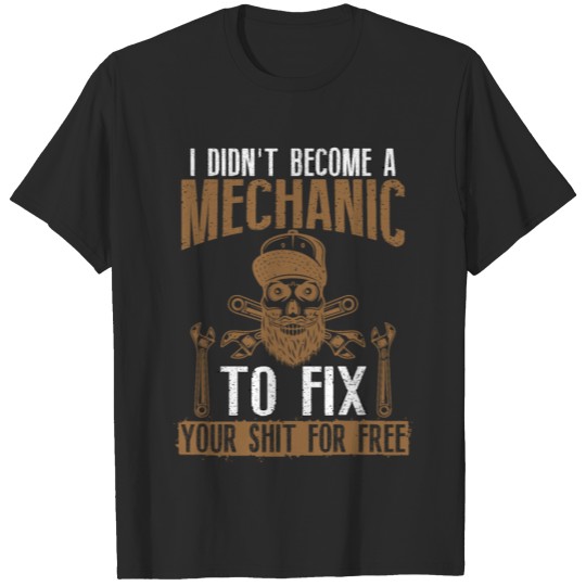 Discover Fix Your Shit | Funny Vulgar Mechanic T-Shirt Gift T-shirt