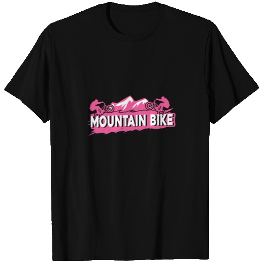 Women cyclist Downhill MTB T-shirt