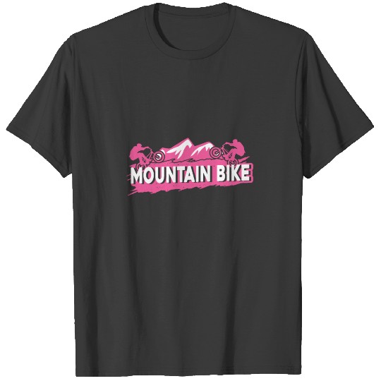 Women cyclist Downhill MTB T-shirt