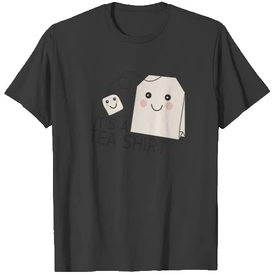 Sweet tea bag with face T-shirt