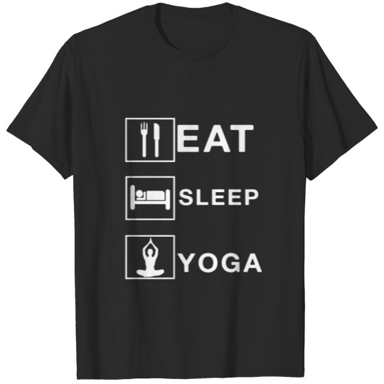 Discover Eat Sleep Yoga 1 T-shirt