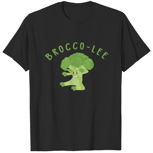 Discover Brocco-Lee funny vegetable broccoli T-shirt