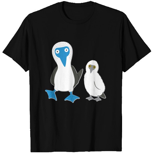 Blue footed booby bird T-shirt