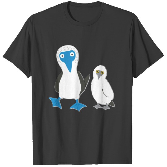 Blue footed booby bird T-shirt