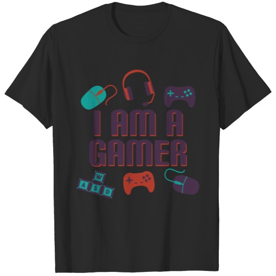 Discover I AM A GAMER T-shirt